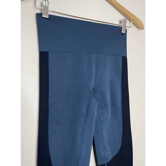 Joylab Women's Small Navy Blue Two Tone Leggings Midrise - Picture 3 of 6